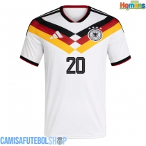 Camisa de time de futebol Alemanha Serge Gnabry #20 Replicas 1º Equipamento Mundo 2026 Manga Curta